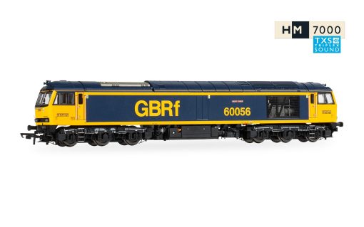 Hornby R30355TXS Class 60 - GBRf - 60056 'Great Gable' (ERA 11) DCC Sound (OO Gauge) Free Postage