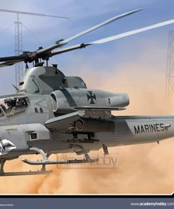 Academy 12127 US Marine Corps AH-1Z Shark Mouth Helicopter (1:35 Scale)