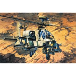 Academy 12262 US Army AH-64A Apache Helicopter (1:48 Scale)