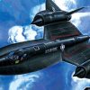 Academy 12448 US Air Force SR-71 Blackbird Reconnaissance Aircraft (1:72 Scale)