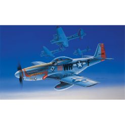 Academy 12485 USAAF P-51D Mustang Fighter Aircraft (1:72 Scale)