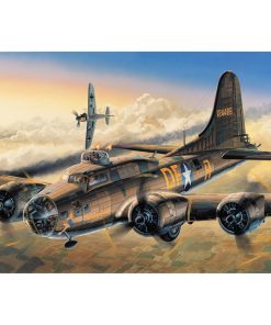 Academy 12495 USAAF B-17F Memphis Belle Heavy Bomber Aircraft (1:72 Scale)