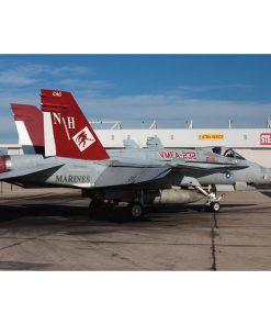 Academy 12520 US Navy F/A-18+ Hornet VMFA-232 'Red Devils' Fighter Aircraft (1:72 Scale)