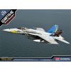 Academy 12534 US Navy F/A-18C VFA-82 Marauders Fighter Aircraft (1:72 Scale)