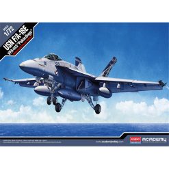 Academy 12547 US Navy F/A-18E VFA-143 Pukin' Dogs Fighter Aircraft (1:72 Scale)