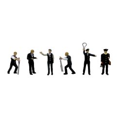 Bachmann Branchline 36-436 Steam Era Signalling Staff x 6 (OO Gauge)