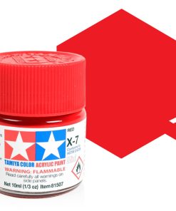 Tamiya X-07 Mini Acrylic Red Gloss 10ml