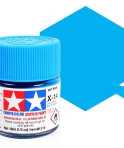 Tamiya X-14 Mini Acrylic Sky Blue Gloss 10ml