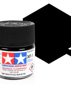 Tamiya XF-01 Mini Acrylic Black Matt 10ml