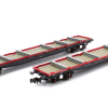 Revolution Trains RT-N-YLA-208 YLA Mullets EWS Livery Twin Pack No.DC967583 and DC967603 (N Gauge)