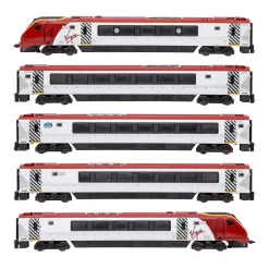 Dapol 2D-023-001 Class 221 5 Car Set 221108 Sir Ernest Shackleton in Virgin Old Livery (N Gauge)