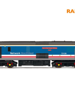 Hornby R30432TXS RailRoad Plus: Class 73 - GBRf Network South East - 73128 'Kent & East Sussex Railway' (ERA 11) Dcc Sound Fitted (OO Gauge) Free Postage