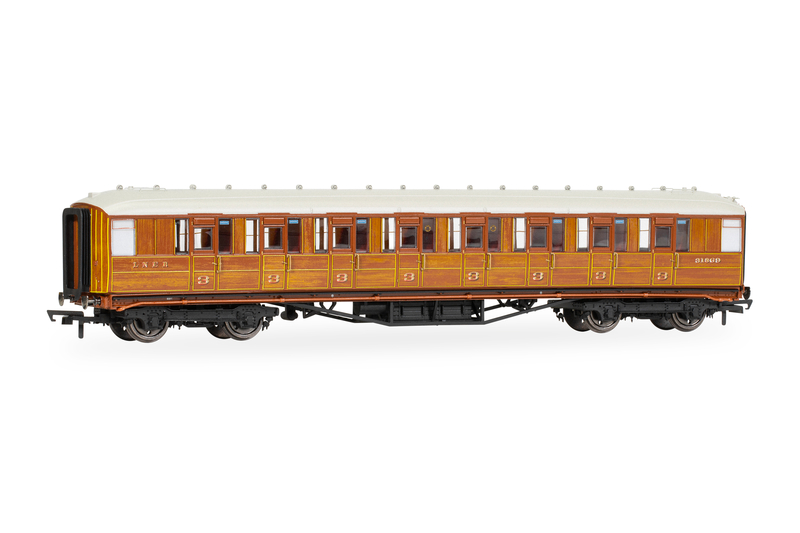 Hornby R40453 LNER - Gresley Corridor - 31869 - Third Class Coach (ERA 3) (OO Gauge)