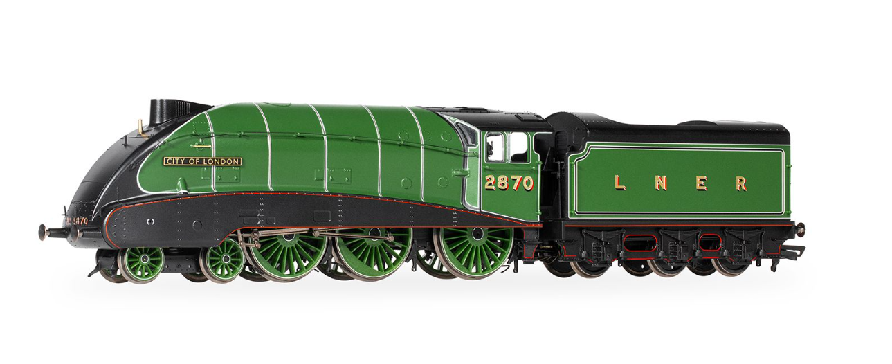 Hornby R30406 LNER - Streamlined B17 - 2870 'City of London' (ERA 3) Dcc Ready 21 Pin (OO Gauge) Free Postage