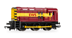 Hornby R30430 RailRoad: Class 08 - EWS - 08512 (ERA 10) Dcc Ready 18 Pin (OO Gauge) Free Postage