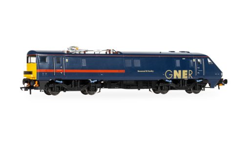 Hornby R30424 GNER - Class 91 - 91124 'Reverend W Awdry' (ERA 9) Dcc Ready 21 Pin Socket (OO Gauge) Free Postage