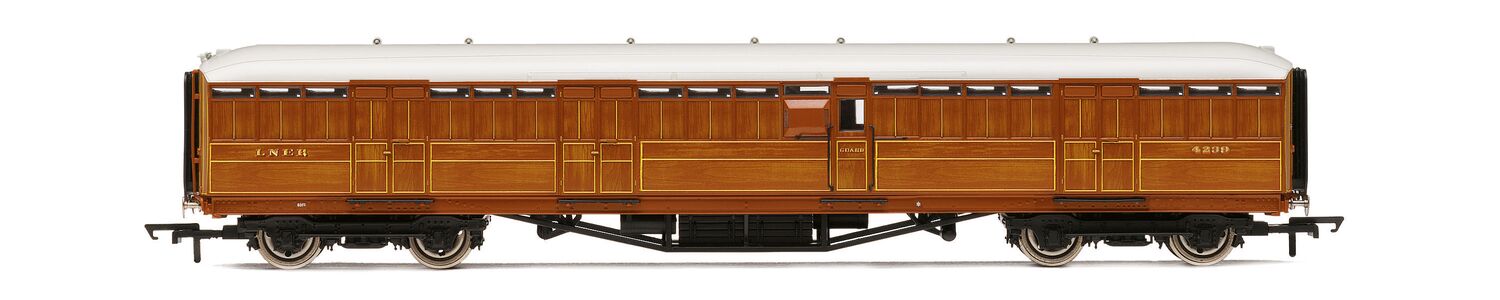 Hornby R40456 LNER - Gresley Corridor - 4239 - Passenger Brake (ERA 3) (OO Gauge)