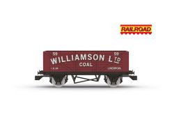 Hornby R60271 RailRoad: 'Williamson' Plank Wagon (ERA 3) (OO Gauge)