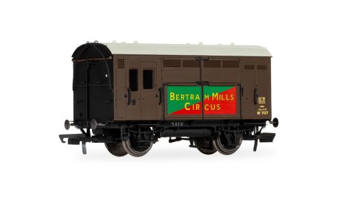 Hornby R60278 BR - Bertram Mills Circus 707 - Horse Box (ERA 4) (OO Gauge)