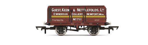 Hornby R60296 Guest Keen & Nettlefolds No 117 - 7 Plank Wagon (ERA 2) (OO Gauge)