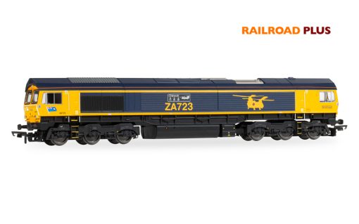 Hornby R30429 RailRoad Plus: Class 66 - GBRf - Chinook 66723 (ERA 11) Dcc Ready 21 Pin (OO Gauge)