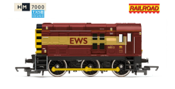 Hornby R30430TXS RailRoad: Class 08 - EWS - 08512 (ERA 10) Dcc Sound Fitted (OO Gauge) Free Postage