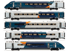 Hornby R30443 Avanti West Coast Class 805 805005 - 5 Car Train Pack Dcc Ready 21 Pin Socket (OO Gauge) Free Postage