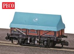 Peco NR-1202B NEW China Clay Hood Wagon, OOV B743010 (N Gauge)