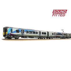 Bachmann Branchline 31-033SF Class 350/4 4-Car EMU 350407 First TransPennine Express Dcc Sound (OO Gauge) Free Postage