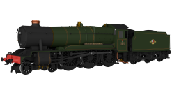 Rapido Trains 954008 GWR County No.1021 ‘County of Montgomery’ BR Lined Green Late Crest Dcc Ready 21 Pin (OO Gauge) Free Postage