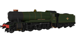 Rapido Trains 954010 GWR County No.1011 ‘County of Chester’ BR Lined Green Late Crest Dcc Ready 21 Pin (OO Gauge) Free Postage