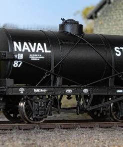 Oxford Rail OR76TK2009 12T Tank Wagon - Naval Store Department No.87 (OO Gauge)