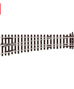 Peco SL-E96 Turnout, Medium Radius, Left Hand (OO Gauge)