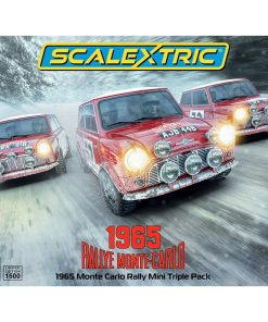 Scalextric C4488A 1965 Monte Carlo Rally Mini - Triple Car Pack