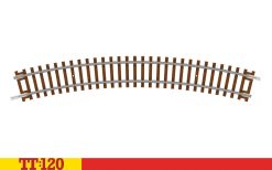 Hornby TT8004 Curve - 2nd Radius 30° 310mm (TT:120 Gauge)