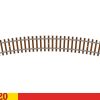 Hornby TT8005 Curve - 3rd Radius 30° 353mm (TT:120 Gauge)
