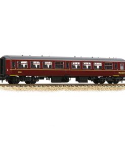 Graham Farish 374-715 BR MK2A TSO Tourist Second Open WCRC Maroon (N Gauge)