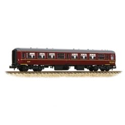 Graham Farish 374-715A BR MK2A TSO Tourist Second Open WCRC Maroon (N Gauge)