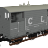 Rapido Trains 975004 GCR 15T 6w Brake – CLC (Early) Grey No.2166 (OO Gauge)