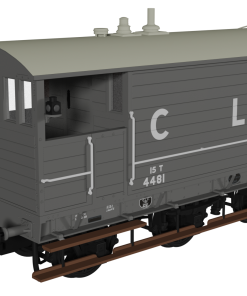 Rapido Trains 975005 GCR 15T 6w Brake – CLC (Late) Grey No.4481 (OO Gauge)