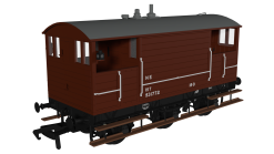 Rapido Trains 975008 GCR 15T 6w Brake – LNER Bauxite post-1936 No.531772 (OO Gauge)