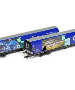 Hornby R60176A Drax Biomass Wagon Pack, 83700698071-3 & 83700698009-3 Era 11 (OO Gauge)