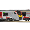 Hornby R3963 Greater Anglia, Class 755/3 'FLIRT' 3 Car Train Pack - Era 11 Dcc Ready 21 Pin Socket (OO Gauge)