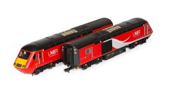 Hornby R30095 LNER, Class 43 HST Train Pack - Era 11 Dcc Ready 21 Pin Socket (OO Gauge)