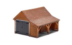 Hornby R7271 Modern Timber Garage (OO Gauge)