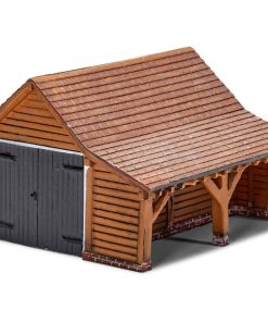 Hornby R7271 Modern Timber Garage (OO Gauge)