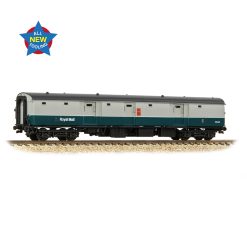 Graham Farish 374-965 BR Mk1 POT Post Office Tender (Stowage) BR Blue & Grey (R. Mail) (N Gauge)