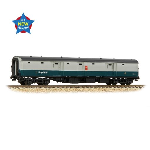 Graham Farish 374-965A BR Mk1 POT Post Office Tender (Stowage) BR Blue & Grey (R. Mail) (N Gauge)