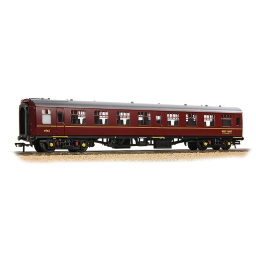 Bachmann Branchline 39-059A BR Mk1 TSO Tourist Second Open WCRC Maroon (OO Gauge)