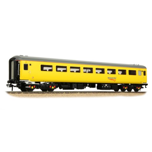 Bachmann Branchline 39-682A BR Mk2F ex-TSO Staff Coach Network Rail Yellow Era 9 (OO Gauge)